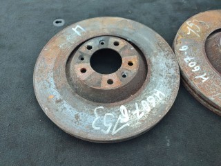 Диск тормозной передний, Peugeot 607 2004-2010