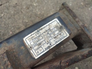 Прицепное устройство (фаркоп), Peugeot 607 2000-2004