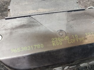 Замок багажника, ориг. номер 9633089280, 9653831780, 9646091580, 9652483180, 9653123480, 9627816980, 9645443880, Peugeot 307 2001-2005