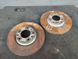 Диск тормозной передний, Peugeot 607 2000-2004