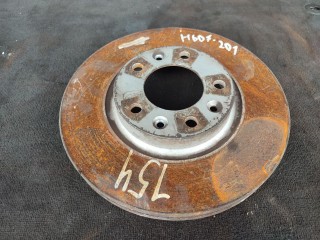 Диск тормозной передний, Peugeot 607 2000-2004