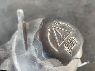 Бачок расширительный, ориг. номер 9632166180, 9609955680, Peugeot 607 2000-2004