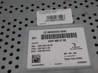 Блок управления радио, ориг. номер A2229005709, MERCEDES-BENZ CLA-Class