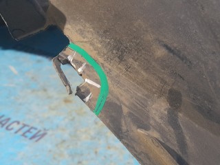 Подкрылок, ориг. номер 638407998R, RENAULT LOGAN