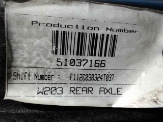 Балка подвески, ориг. номер A2033500504, MERCEDES-BENZ C-Class