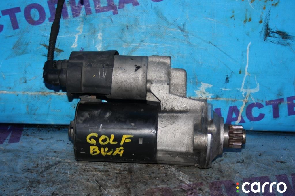 Стартер VOLKSWAGEN GOLF, BWAAXWBLRBLXBLYBVYBVZBMB, 02E911023J, фото 1