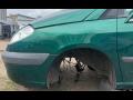 Крыло переднее левое Citroen C8 2002г. - фото №3