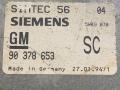 90378653 Блок управления двигателем Opel Omega B 1997г. - фото №2