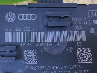 модуль управления двери задней левой, ориг. номер 4G8959795G, 4G8959795J, Audi S6 C7 2012-2014