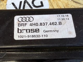 стеклоподъемник передний правый, ориг. номер 4H0837462B, Audi A8 D4/4H 2009-2014