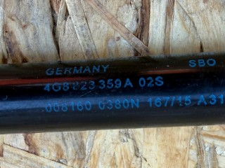 Амортизатор капота, ориг. номер 4G8823359A, 4G8823359A02S, Audi S6 C7 2012-2014
