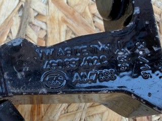 петля двери задней правой, ориг. номер 4G0831402C, Audi A6 C7 2011-2014