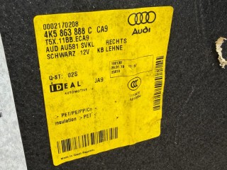 обшивка отсека багажника, ориг. номер 4K5863888C, Audi S6 C8 2019-2026