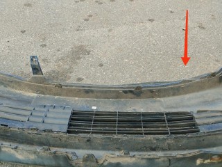 бампер передний, Peugeot 206 1998-2003