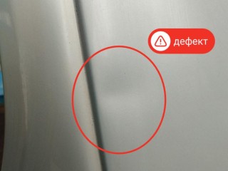 Крыло переднее левое, Renault Megane 1999-2003