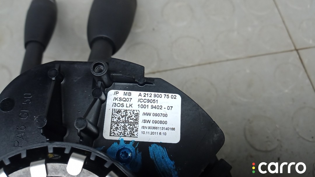 A2129007502 Переключатель поворотов и дворников (стрекоза) MERCEDES BENZ C-CLASS W204 W204 2011г. - фото №6
