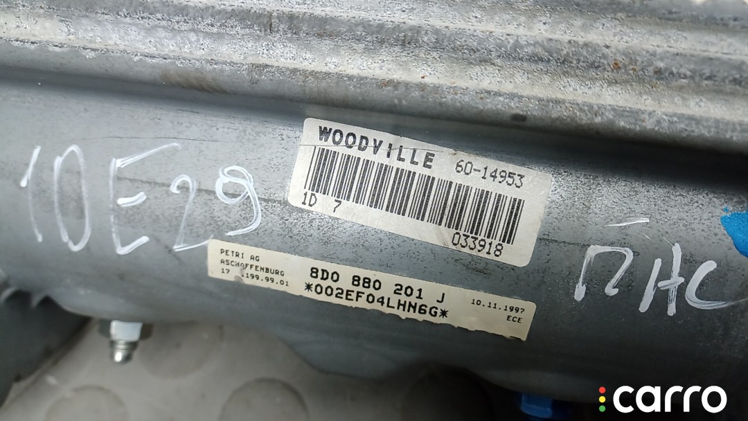 Подушка безопасности пассажира AUDI A4 B5 B5 1994-1999, универсал, левый руль, 8D0880201J, фото 6