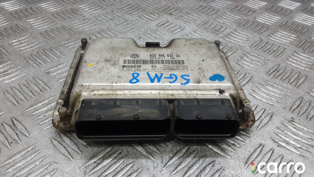 Блок управления двс VOLKSWAGEN TOUAREG 7L 7L 2002-2007, 022906032GA, фото 1