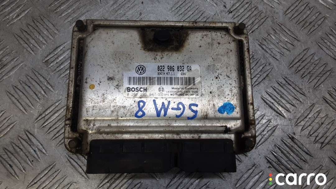 Блок управления двс VOLKSWAGEN TOUAREG 7L 7L 2002-2007, 022906032GA, фото 2