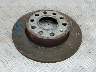 Диск тормозной задний, ориг. номер 1K0615601AC, SEAT ALTEA 1 1 2004-2009