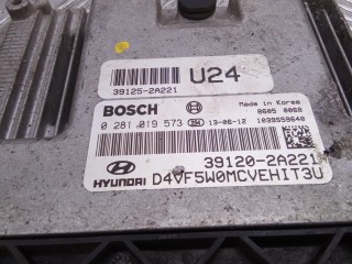 Блок управления двс, ориг. номер 391202A221, 0281019873, HYUNDAI I40 2011-2015