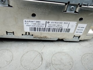 Магнитола, ориг. номер 1K0035195D, VOLKSWAGEN TOURAN (1T1, 1T2) (1T1, 1T2) 2006-2010