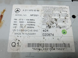 Магнитола, MERCEDES BENZ E-CLASS W211 W211 2002-2006