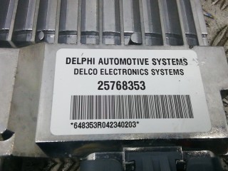 Блок управления подвеской, ориг. номер 25768353, 648353R042340203, CADILLAC SRX 1 1 2003-2009