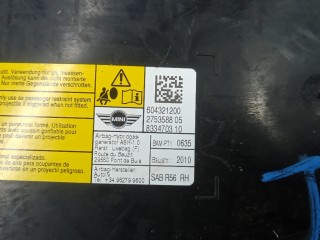 Подушка безопасности пассажира, MINI COOPER R56 R56 2006-2010