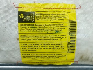 Подушка безопасности пассажира, ориг. номер 845003E600, 607891800A, KIA SORENTO 1 1 2006-2011