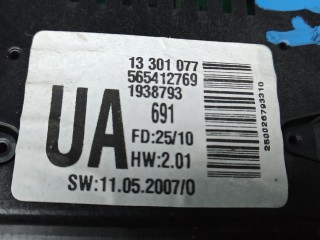 Монитор, ориг. номер 13301077, 6236520, OPEL ZAFIRA B B 2008-2014