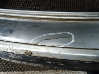 Бампер задний, VOLKSWAGEN TOUAREG 7L 7L 2002-2007