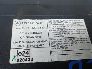 CD-чейнджер, MERCEDES BENZ S-CLASS W220 W220 2002-2005