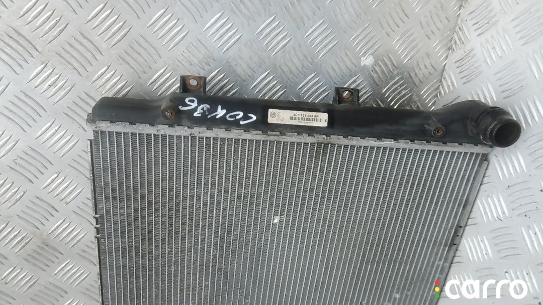 Радиатор системы охлаждения VOLKSWAGEN PASSAT CC 2008-2012, ДИЗЕЛЬ, 2.0 л, 6МКПП, 1K0121251DM, фото 2