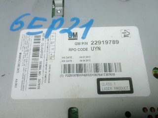 Магнитола, ориг. номер 22919789, 1779139, OPEL ASTRA J J 2012-2018