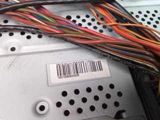 Магнитола, ориг. номер 1K0035186AA, VOLKSWAGEN GOLF 6 6 2008-2012