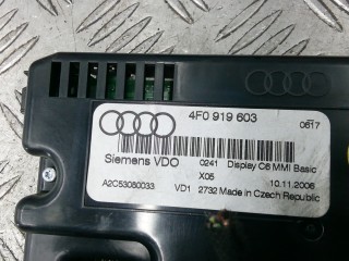 Монитор, ориг. номер 4F0919603, AUDI A6 C6 C6 2004-2008