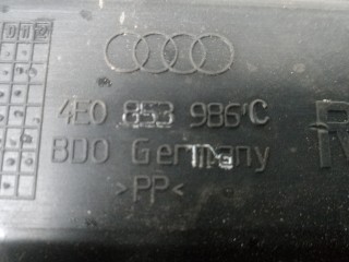 Накладка порога внутренняя правая, ориг. номер 4E0853986C, AUDI A8 D3 D3 2007-2010