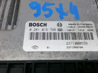 Блок управления двс, ориг. номер 237100055R, 0281015798, RENAULT MEGANE 3 3 2008-2014