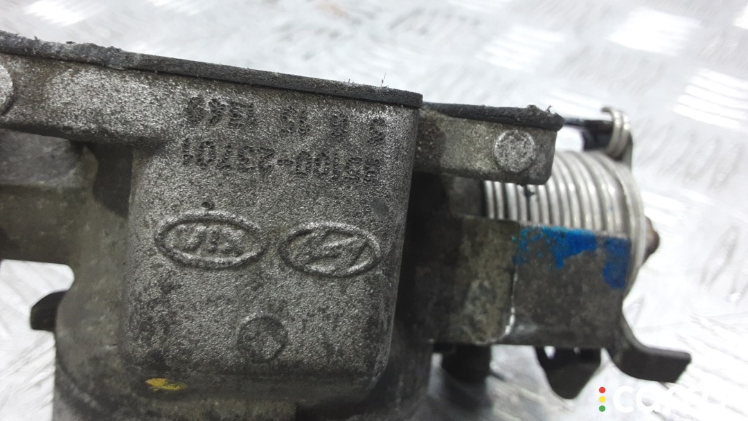 Дроссельная заслонка бензиновая KIA SPORTAGE 2 2 2004-2008, 3510023701, фото 8