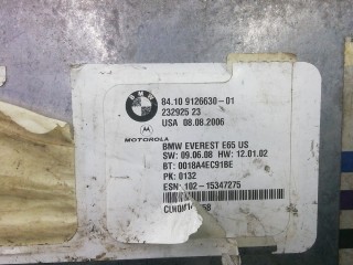 Блок управления Bluetooth, ориг. номер 84109126630, BMW 7 E65 E65 2005-2008