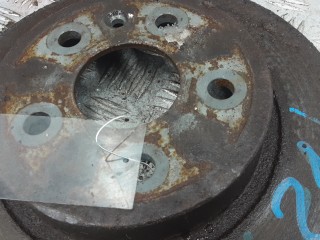 Диск тормозной задний, ориг. номер 569072, 13502135, OPEL MOKKA 1 1 2012-2016