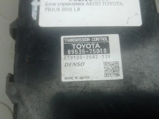 Блок управления АКПП, ориг. номер 89535-75010, TOYOTA PRIUS XW30 XW30 2009-2012