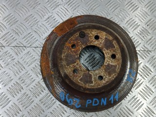 Диск тормозной задний, ориг. номер 43206JD00A, NISSAN QASHQAI J10 J10 2006-2010