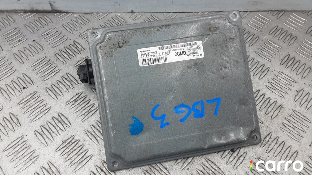 Блок управления двс FORD FOCUS 2 2 2007-2011, 98MF12A699BA, фото 1