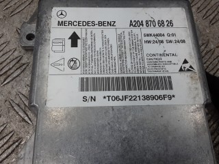 Блок управления airbag, ориг. номер A204870682, MERCEDES BENZ C-CLASS W204 W204 2007-2011