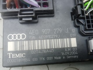 Блок бортовой сети (блок управления BCM), ориг. номер 4E0907279J, AUDI A8 D3 D3 2002-2005