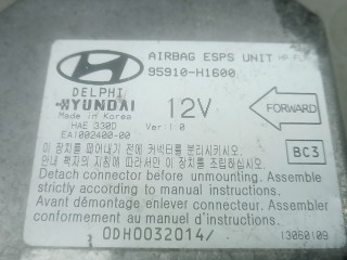 Блок управления airbag, ориг. номер 95910H1600, 0DH0032014, HYUNDAI TERRACAN HP HP 2004-2007