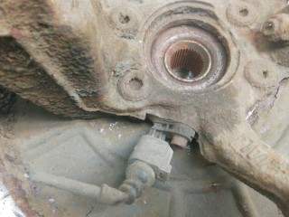Ступица передняя левая, ориг. номер 1K0407255AA, 1T0498621, SKODA SUPERB 2 2 2008-2013