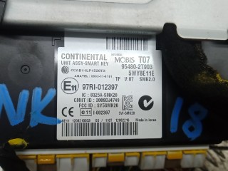 Блок управления бесключевым доступом, ориг. номер 95480-2T903, KIA OPTIMA 3 3 2010-2013